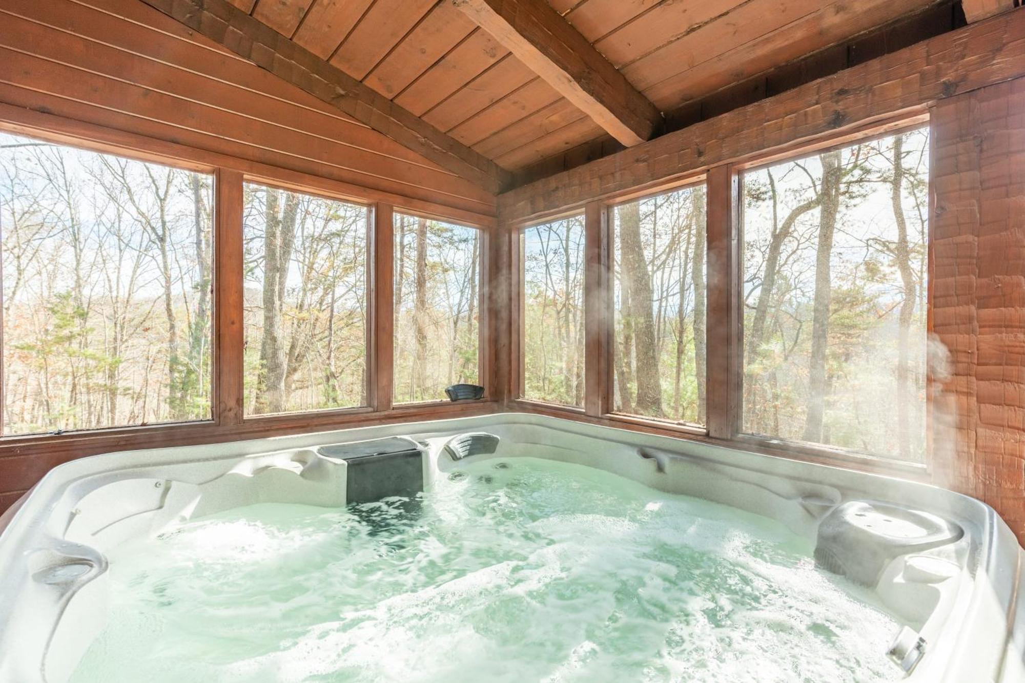 Dudley II By Avantstay Comfortable Cabin W Hot Tub Views بيدجن فورج المظهر الخارجي الصورة