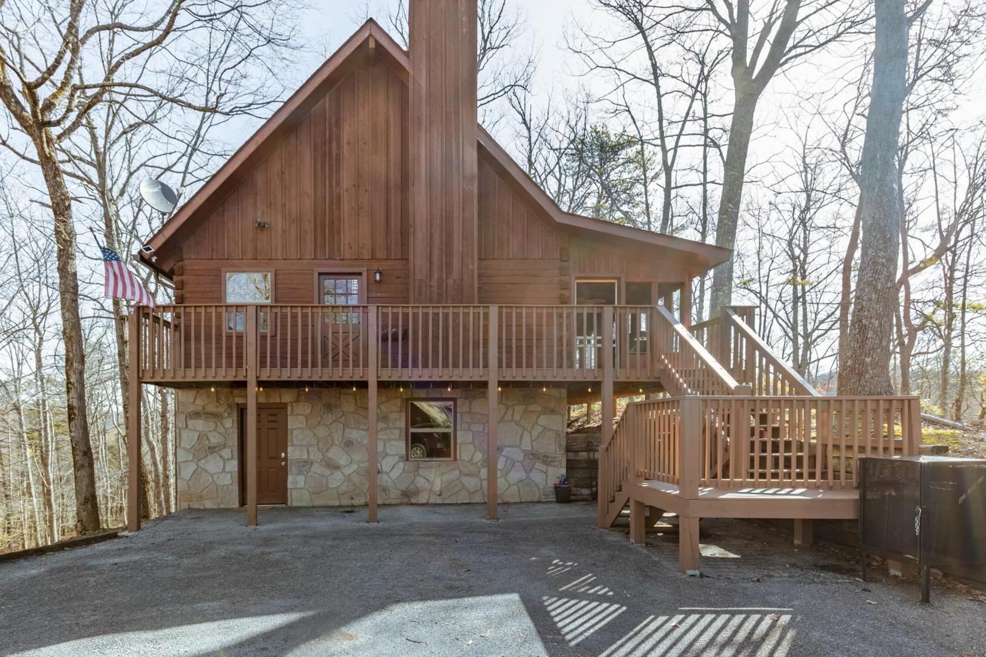 Dudley II By Avantstay Comfortable Cabin W Hot Tub Views بيدجن فورج المظهر الخارجي الصورة